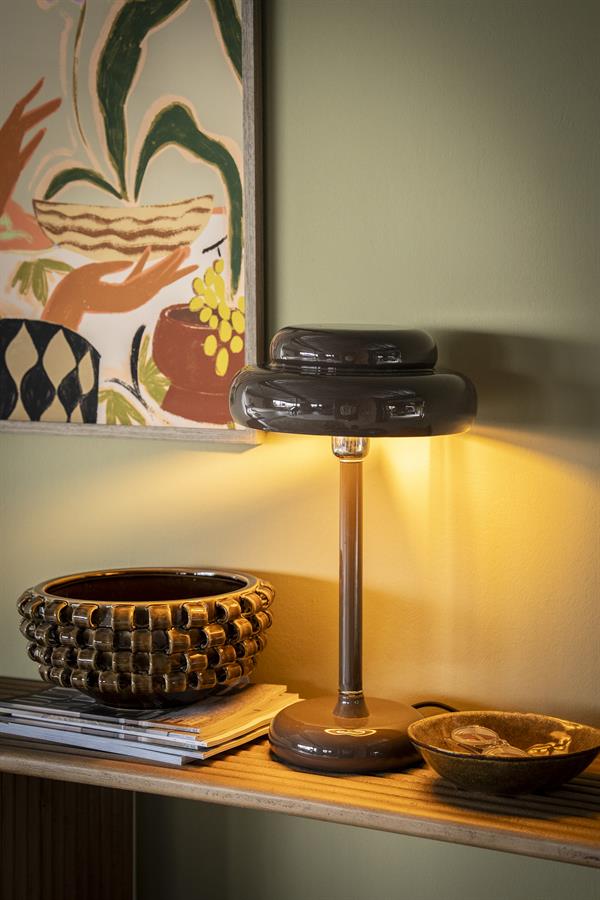 Lamp Pomm 28x28x47,5 – bruin | By Boo