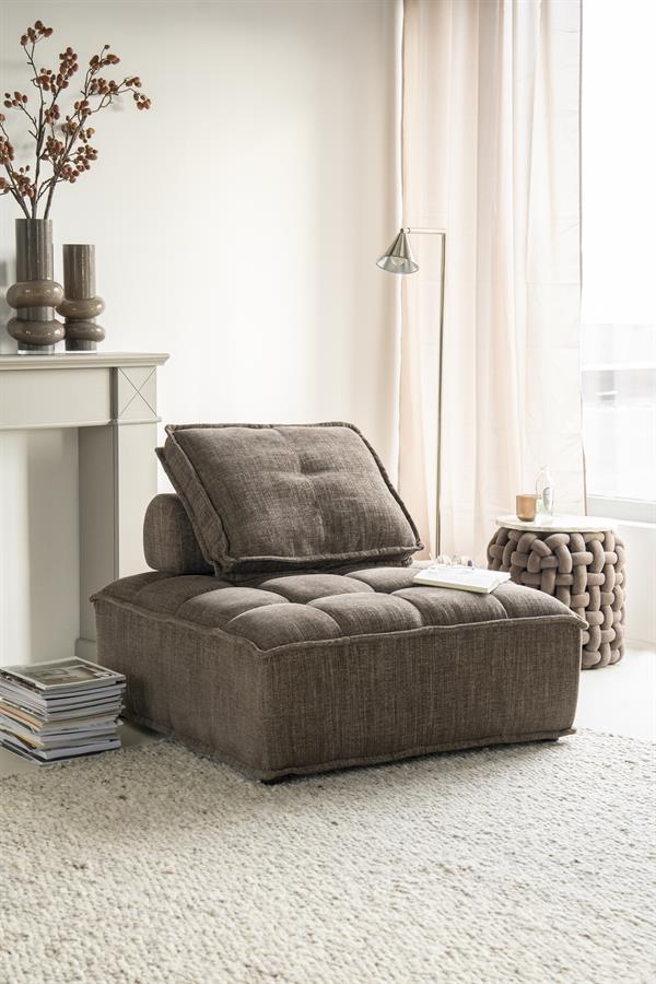 Lounge chairs Hive 101x101x77 – bruin | By Boo