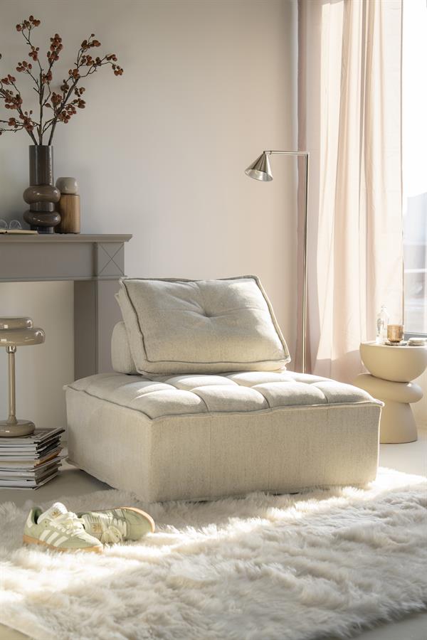 Lounge chairs Hive 101x101x77 – beige | By Boo