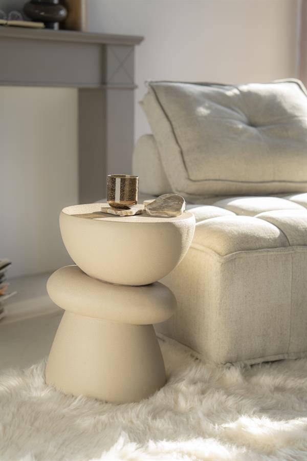 Tables Kerun 35x35x47 – beige | By Boo
