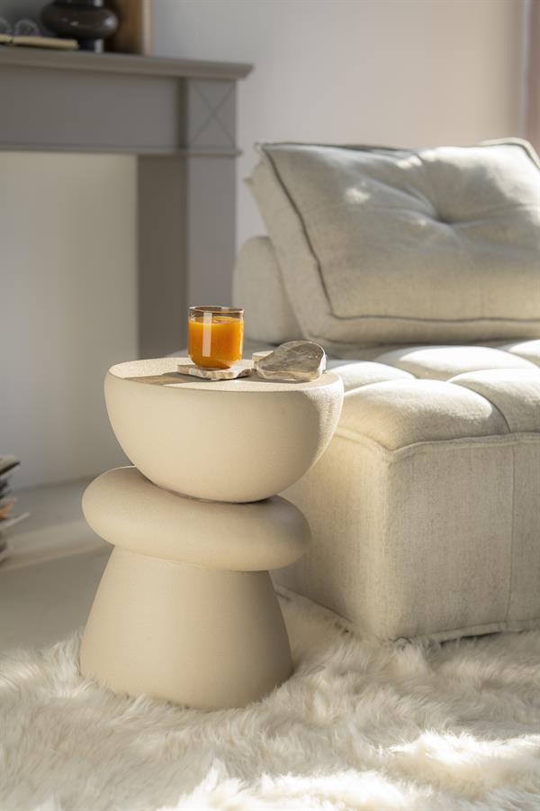 Tables Kerun 35x35x47 – beige | By Boo