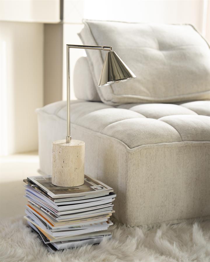 Lamp Table lamp Lumina 21x12x50 – silver | By Boo