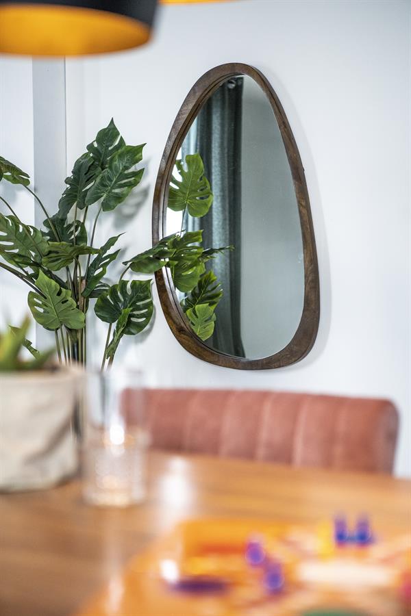Spiegel Plecto 120x5x70 – bruin | By Boo
