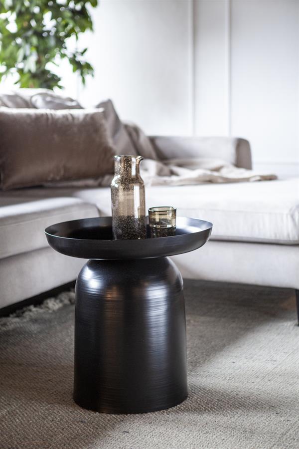 Tables Sidetable Bodie 45x45x46 – zwart | By Boo