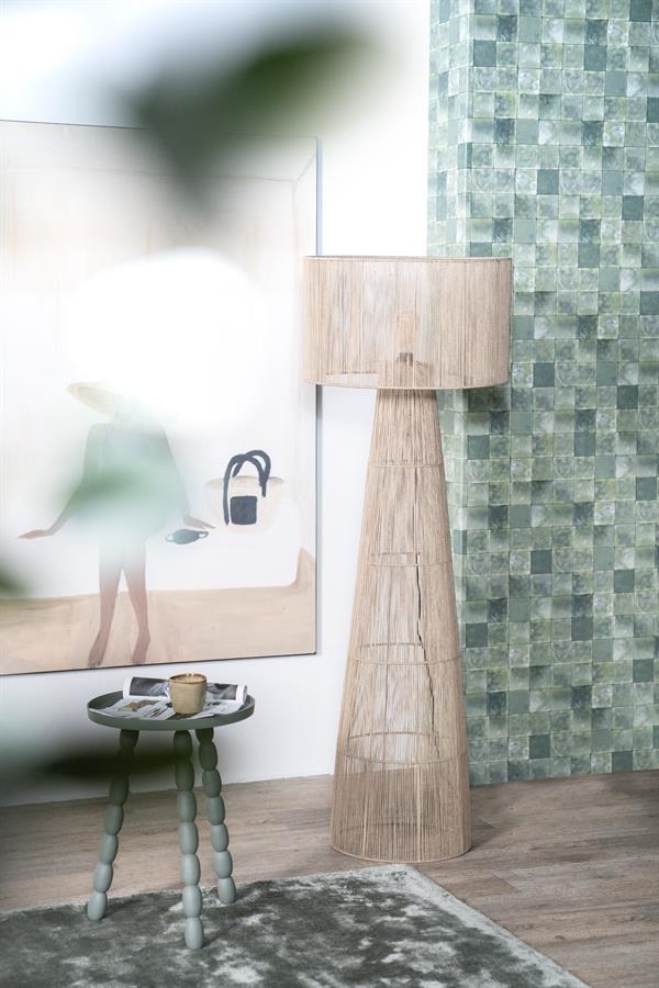Lamp Floor lamp Oshu 50x50x146 – natuurlijk | By Boo