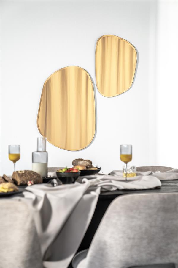 Spiegel Mirror Amber 45x1x61 – bruin | By Boo