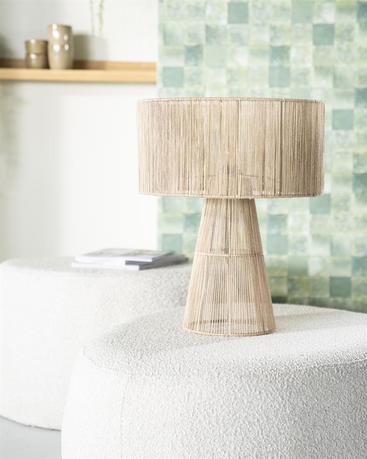 Lamp Table lamp Oshu 40x40x50 – natuurlijk | By Boo