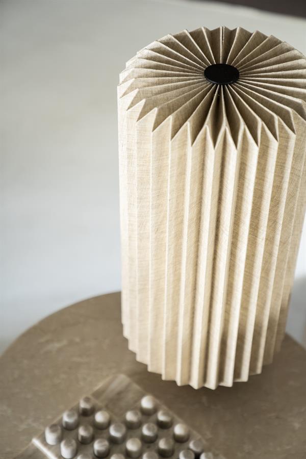 Lamp Table Lamp Zuki 26x26x62 – natuurlijk | By Boo