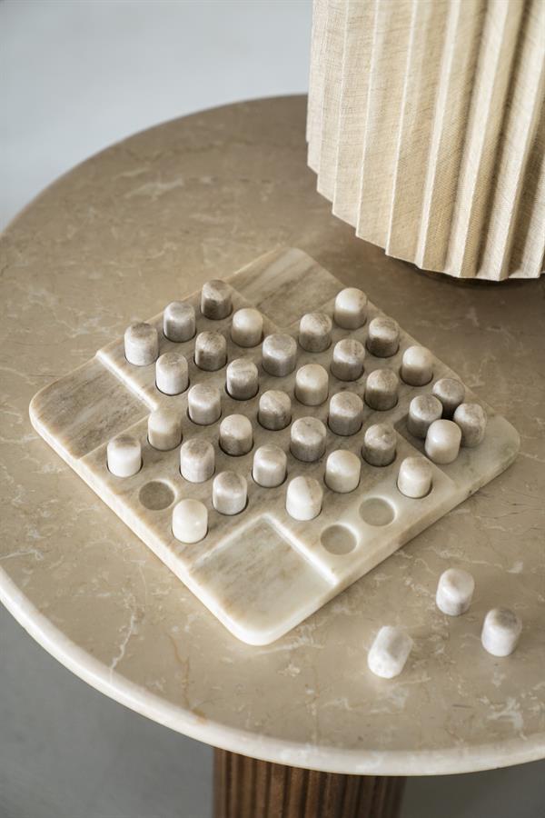 Woonaccessoire Solitaire 25x25x5 – beige | By Boo