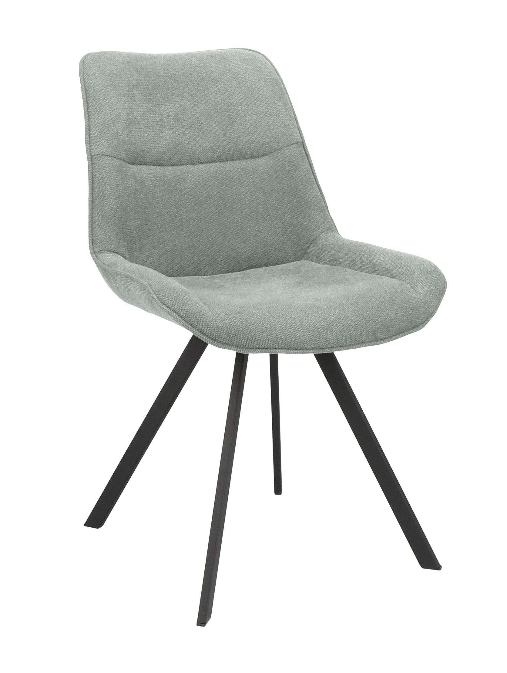 Eetkamerstoel Abby Stof Bloq Niagara Leg Black
