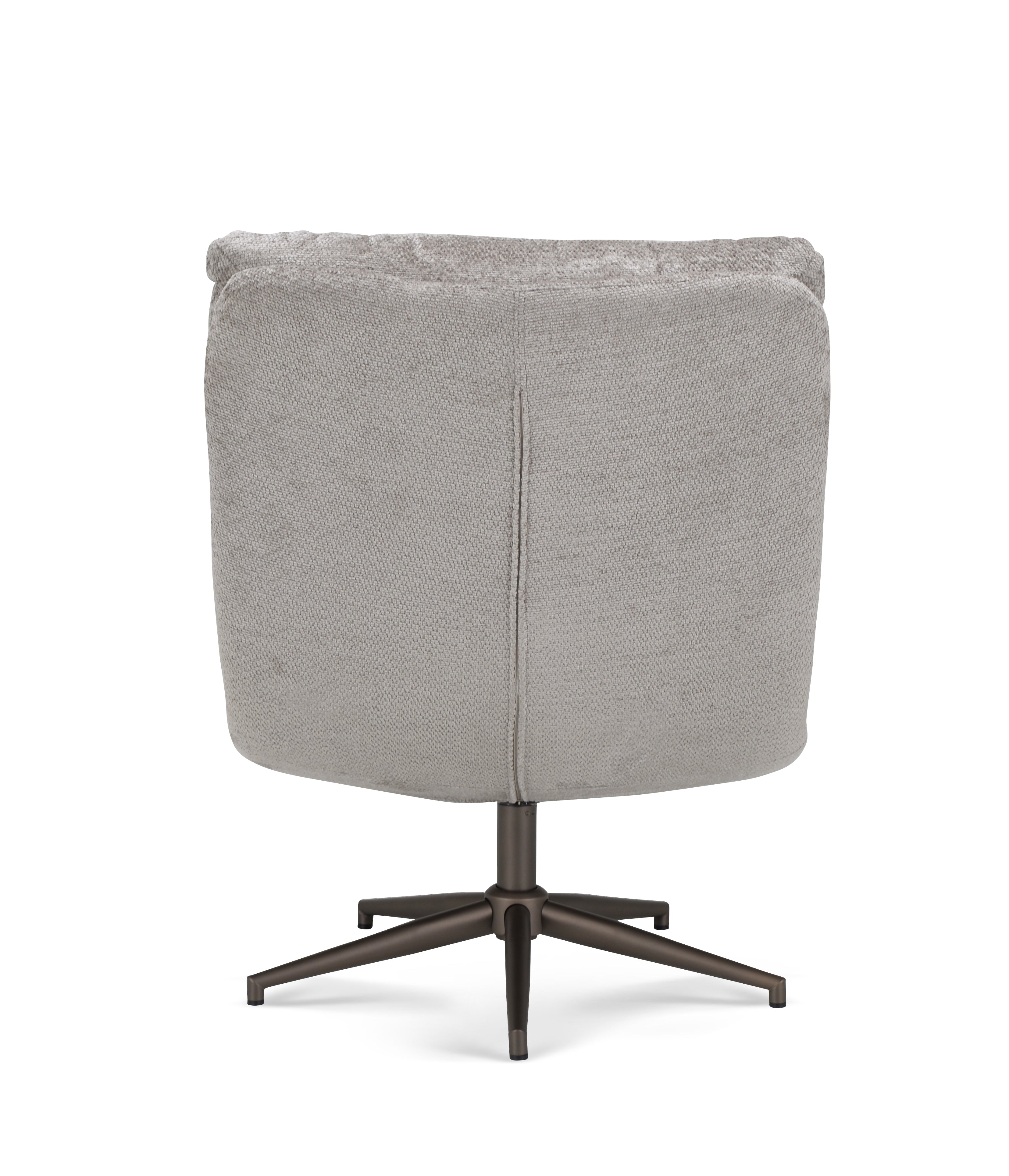 Fauteuil Lodge Stof Movie Clay Leg Bronze 360°