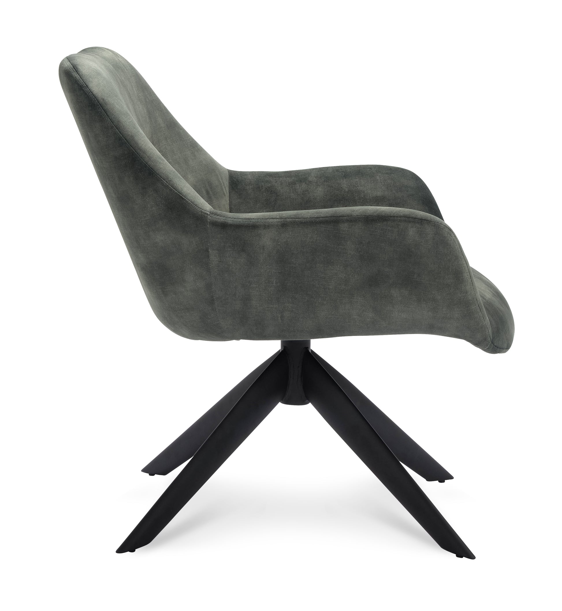 Fauteuil Vegas Stof Adore Hunter Leg Black
