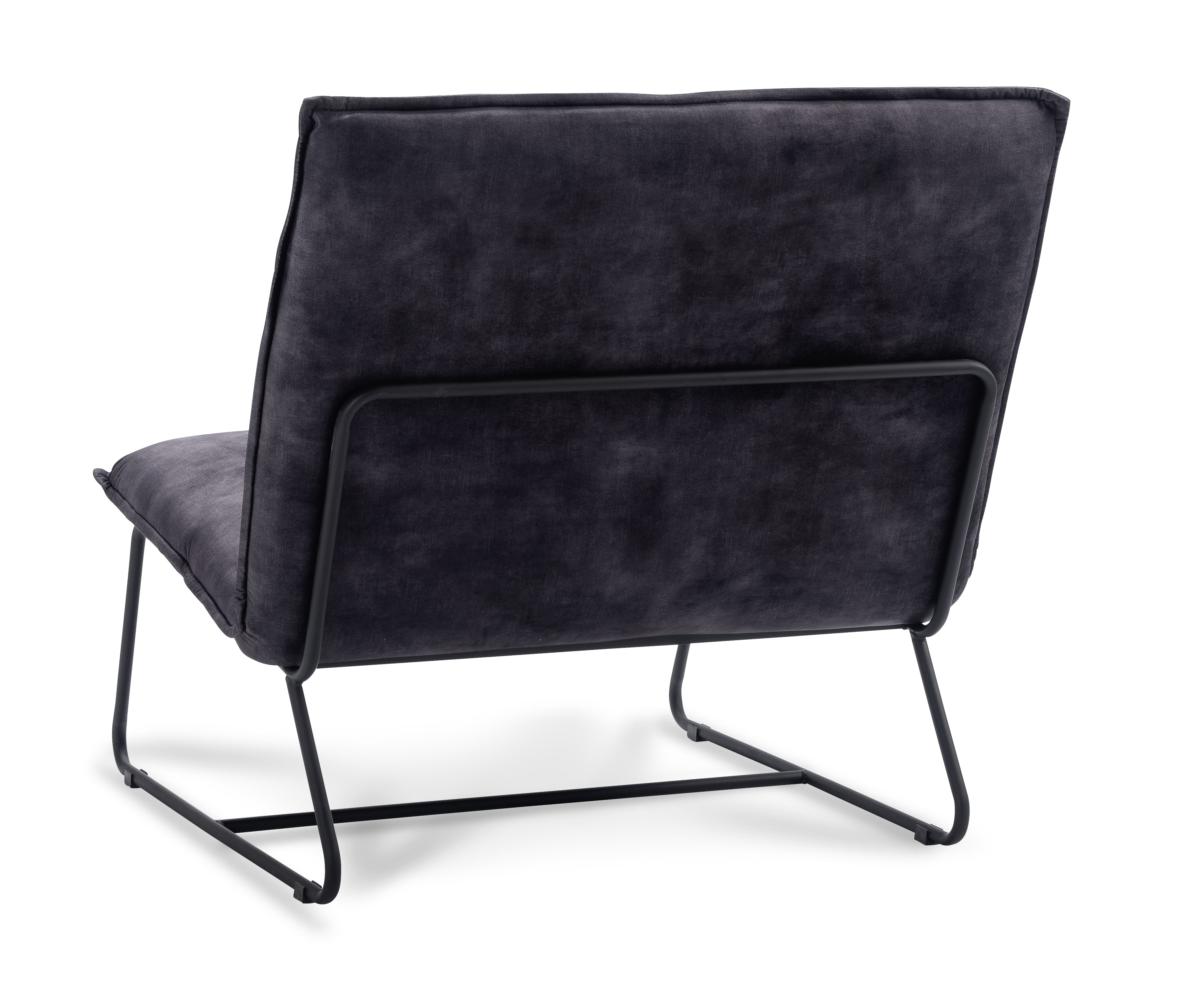 Fauteuil Chapman 1.5 seater Stof Adore Cognac Gun color frame