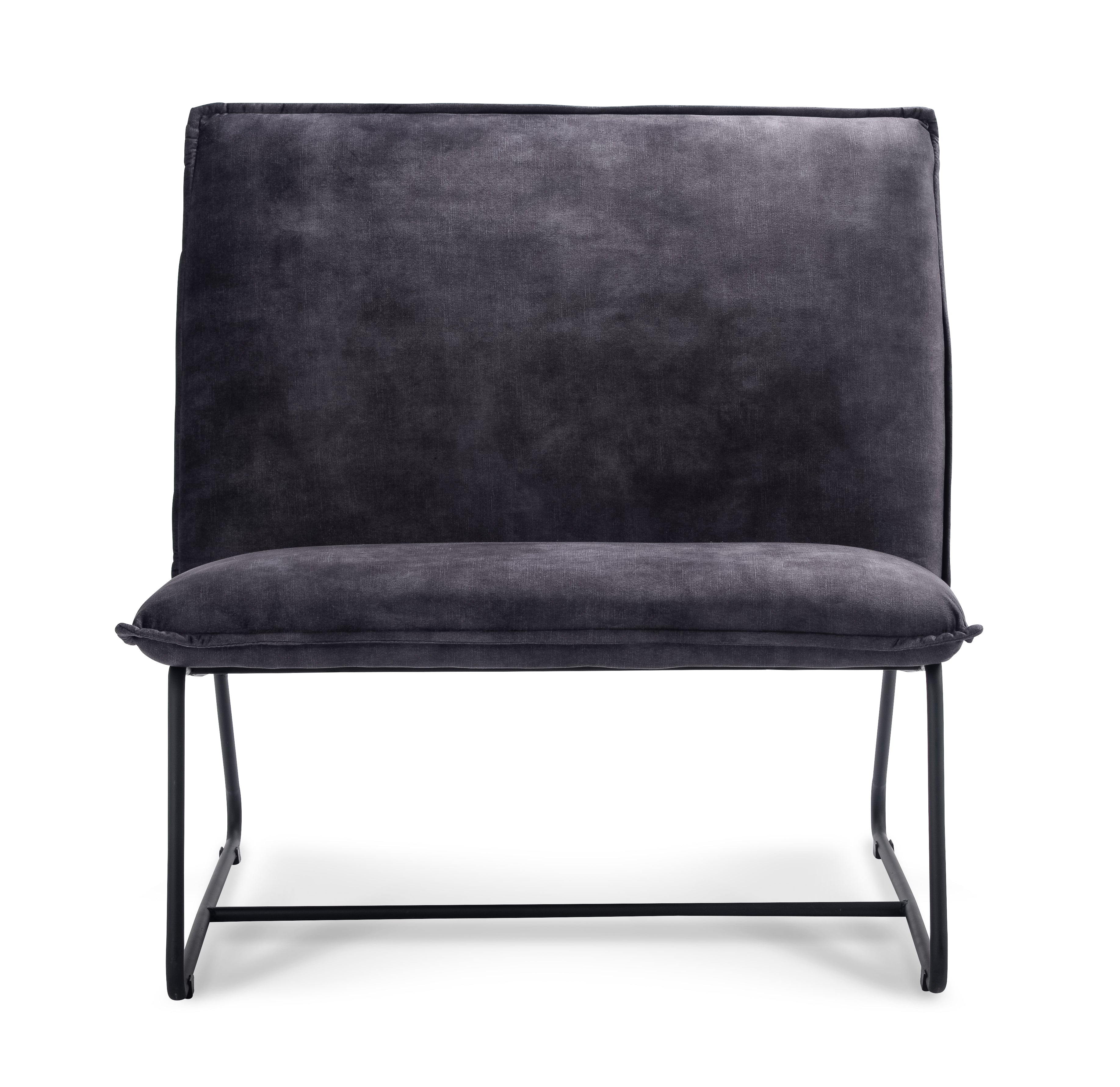 Fauteuil Chapman 1.5 seater Stof Rawhide Groen Gun color frame