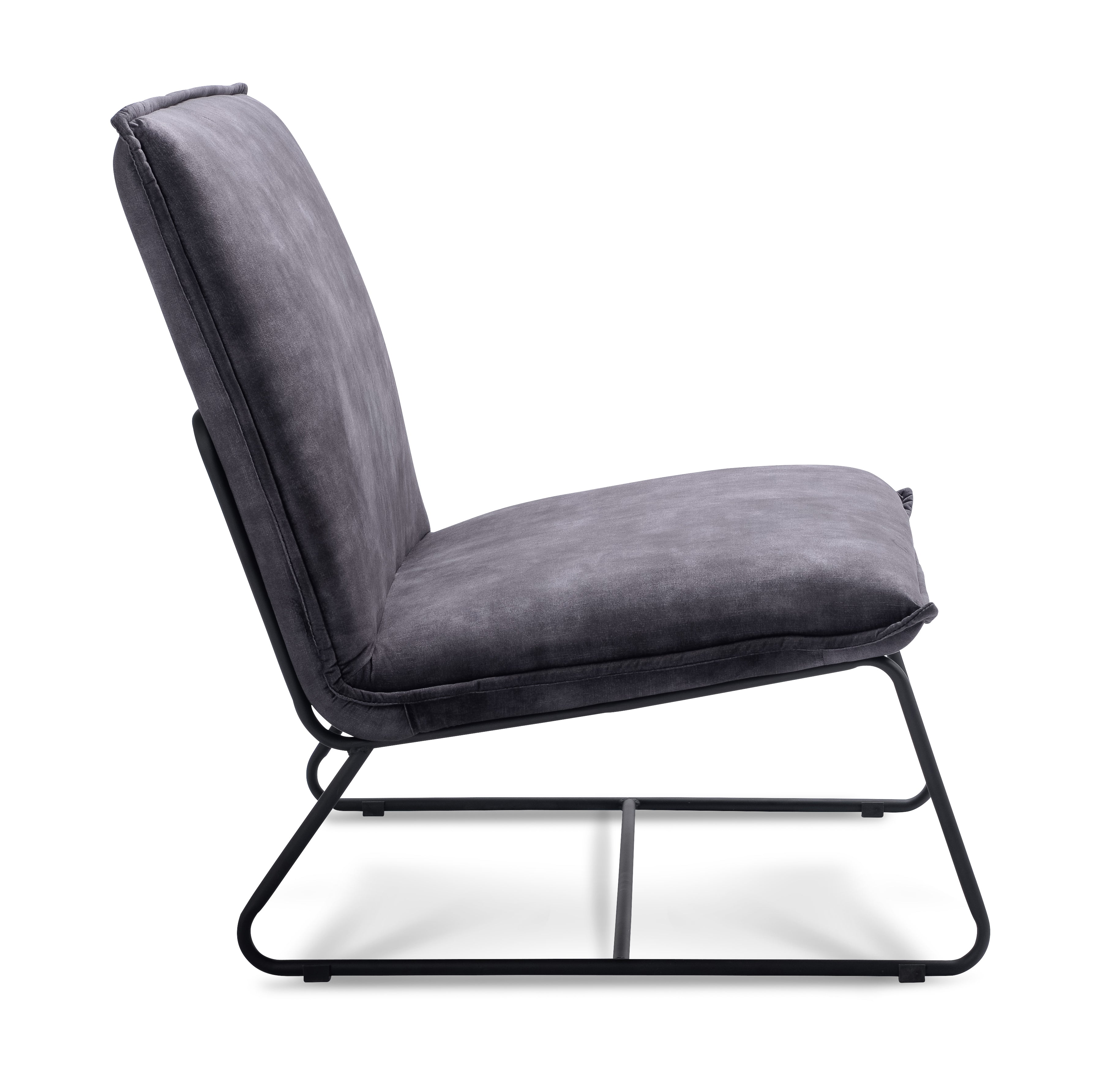 Fauteuil Chapman 1.5 seater Stof Adore Anthracite Gun color frame