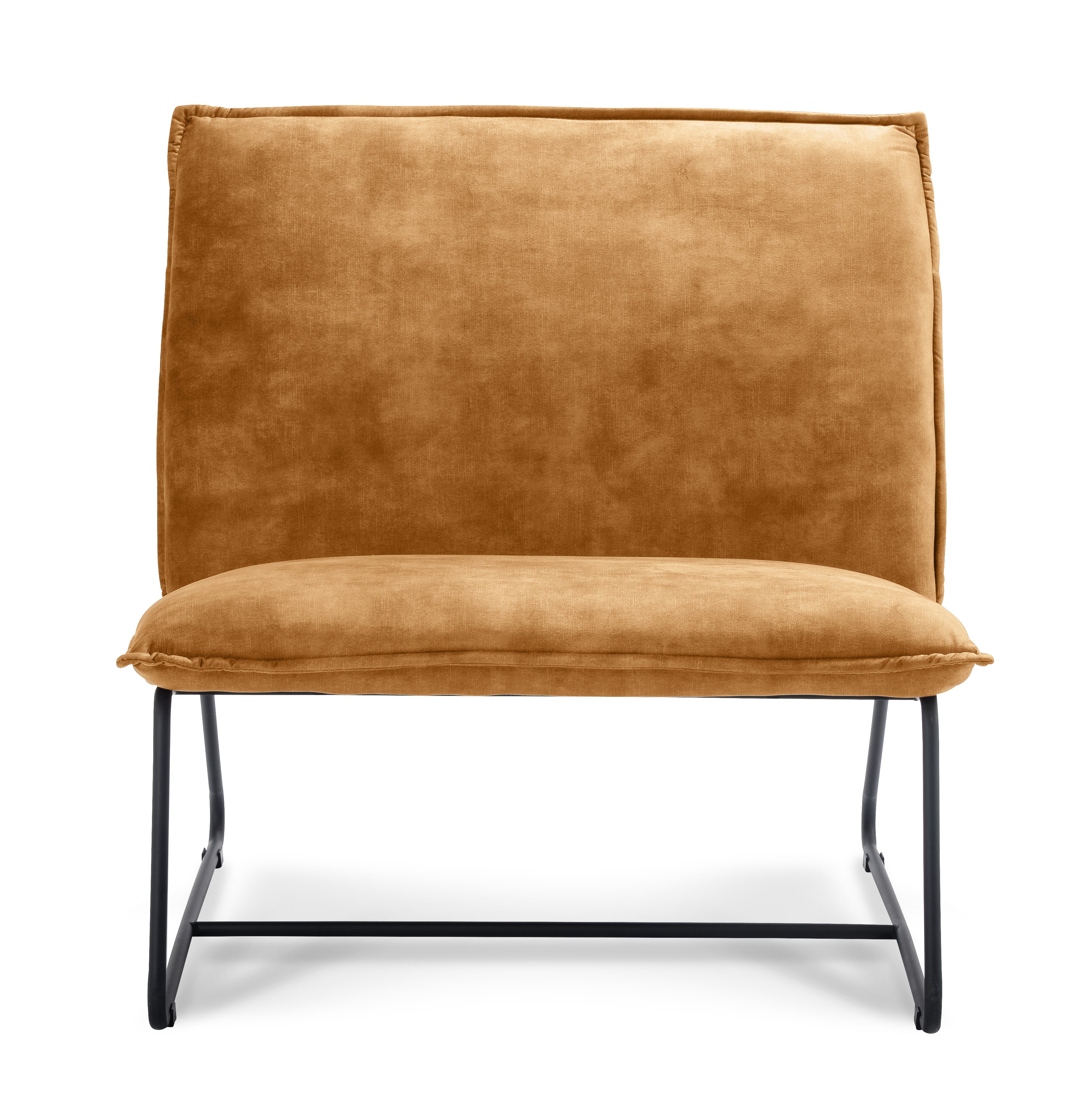 Fauteuil Chapman 1.5 seater Stof Rawhide Bruin Gun color frame