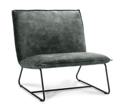 Fauteuil Chapman 1.5 seater Stof Adore Hunter Gun color frame