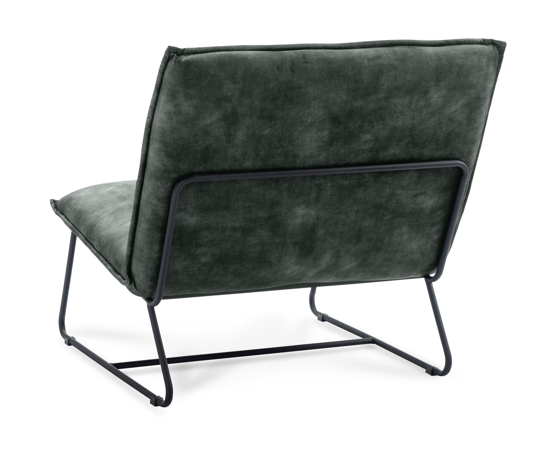 Fauteuil Chapman 1.5 seater Stof Rawhide Groen Gun color frame