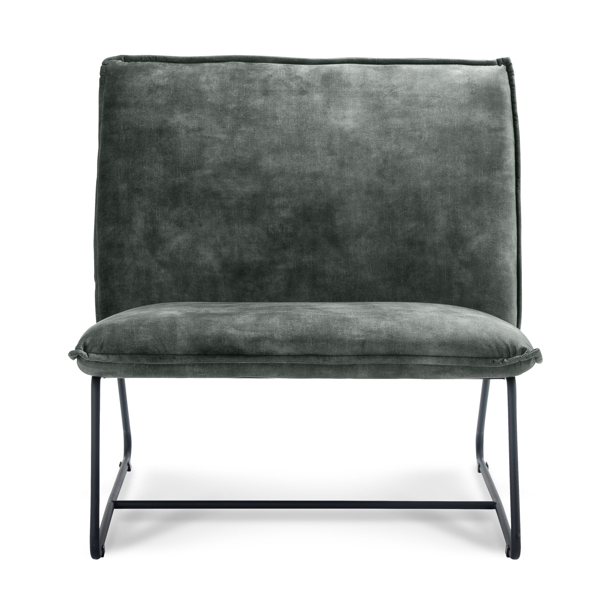 Fauteuil Chapman 1.5 seater Stof Rawhide Grijs Gun color frame