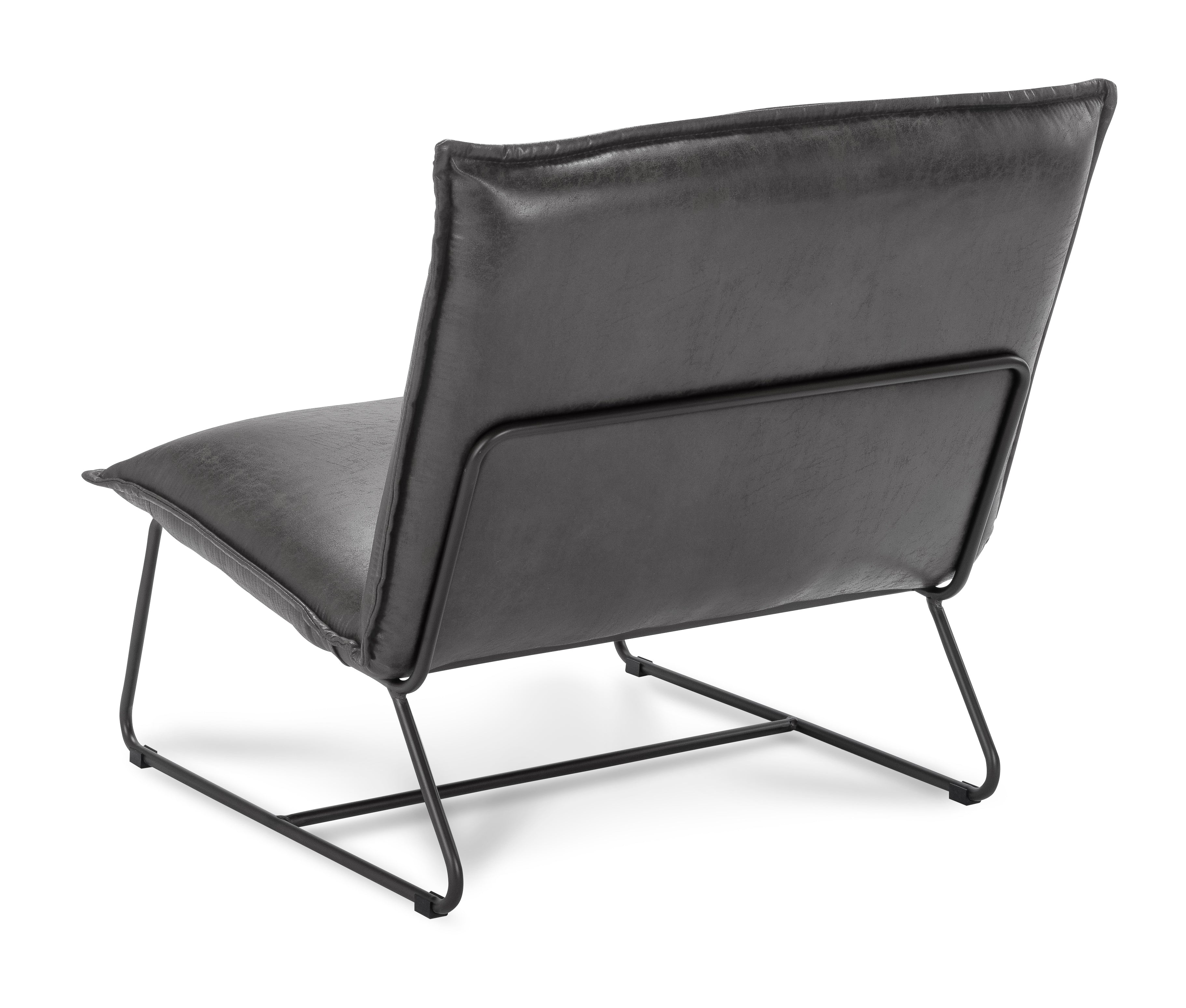 Fauteuil Chapman 1.5 seater Stof Rawhide Grijs Gun color frame