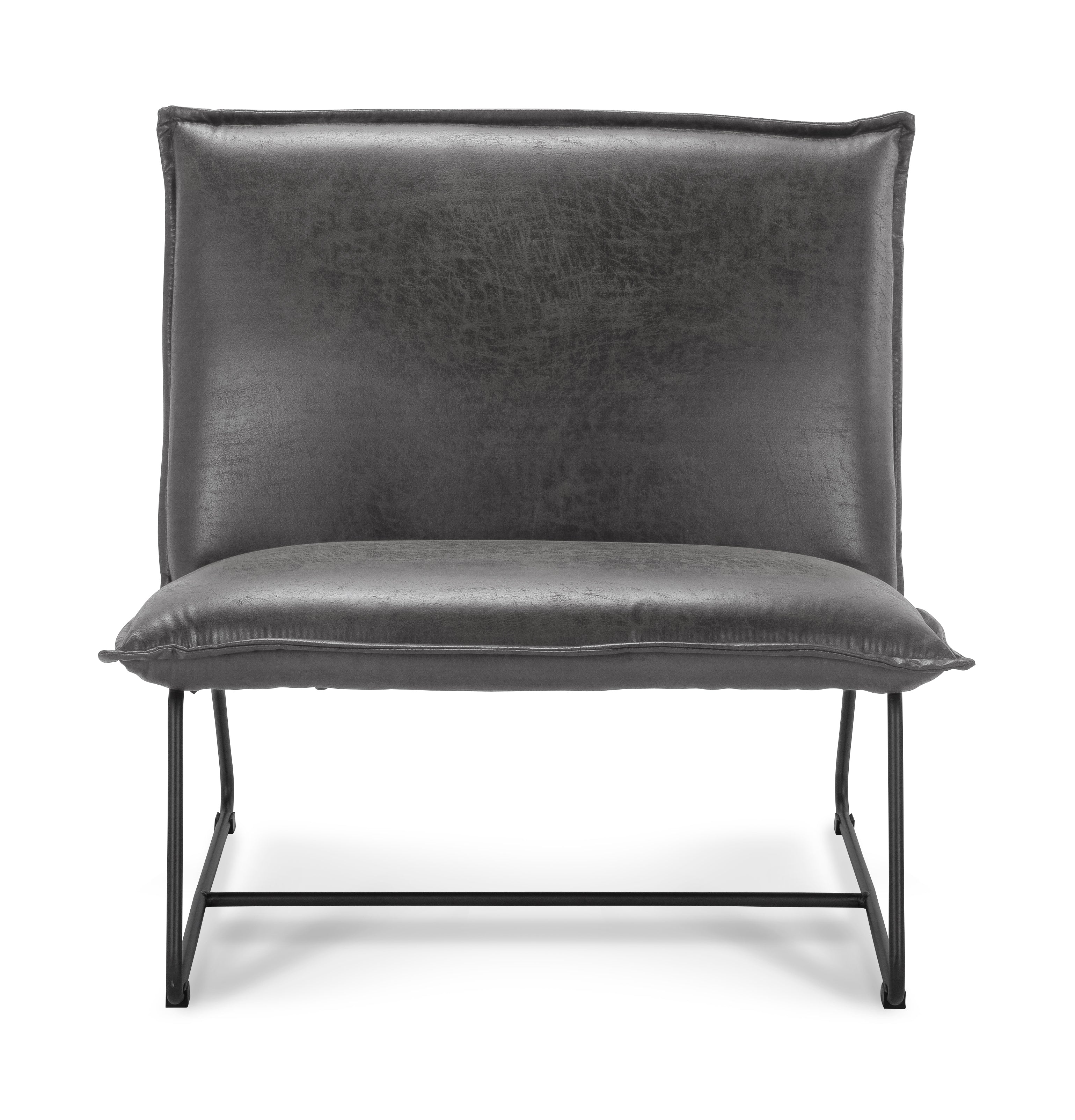 Fauteuil Chapman 1.5 seater Stof Adore Anthracite Gun color frame