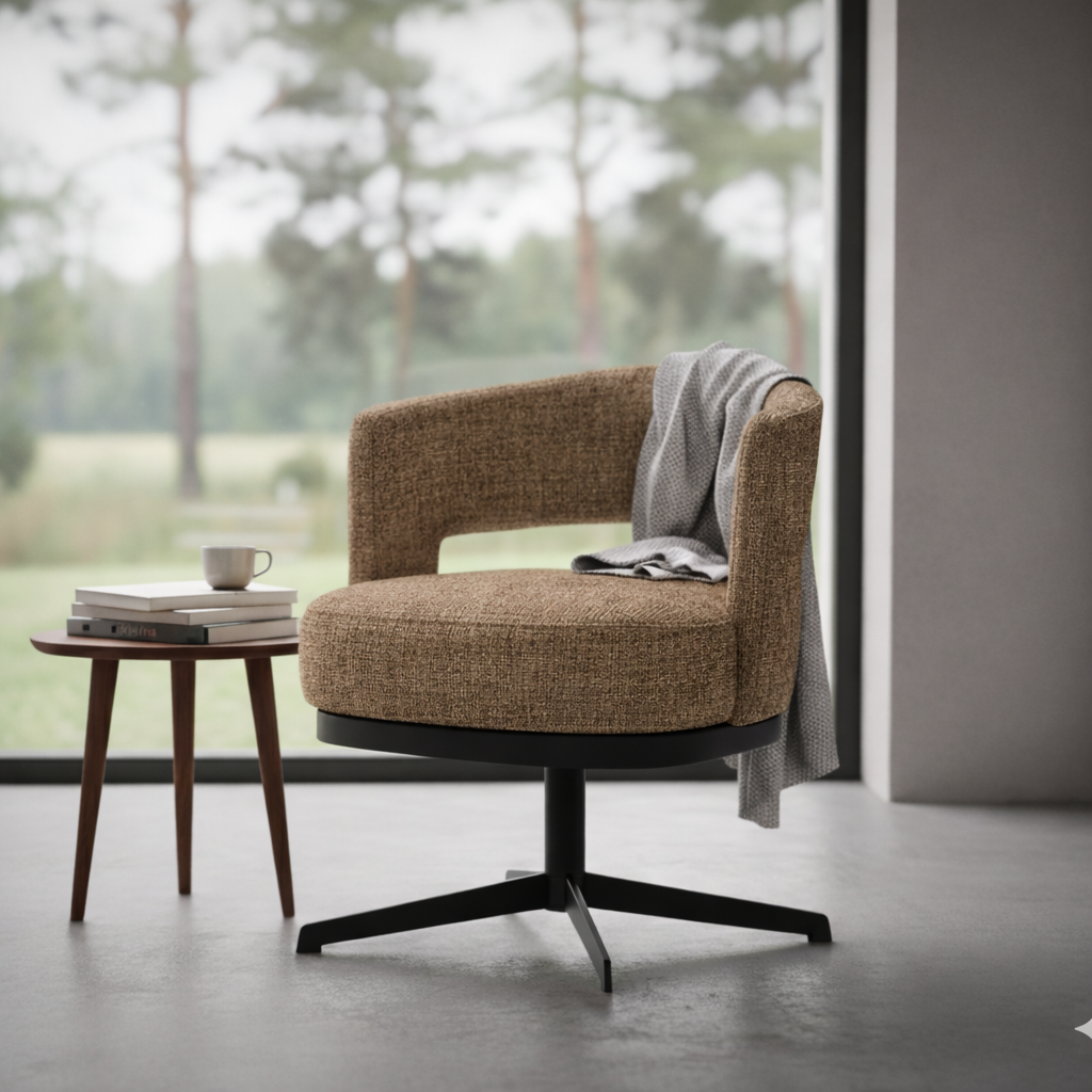 Eetkamerstoel Bruce – Cinnamon 18 - Direct uit voorraad