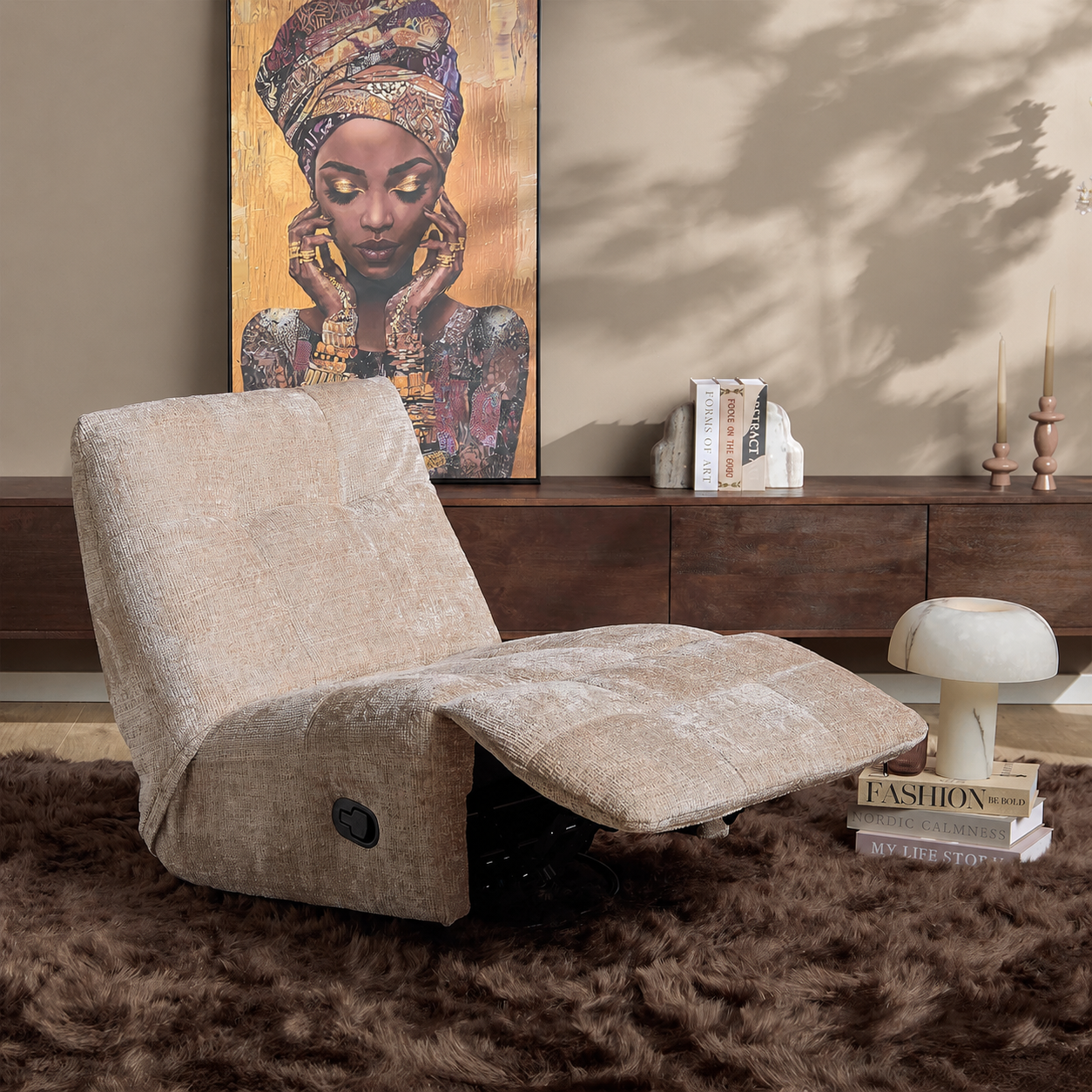 Relaxfauteuil Chill  Beige