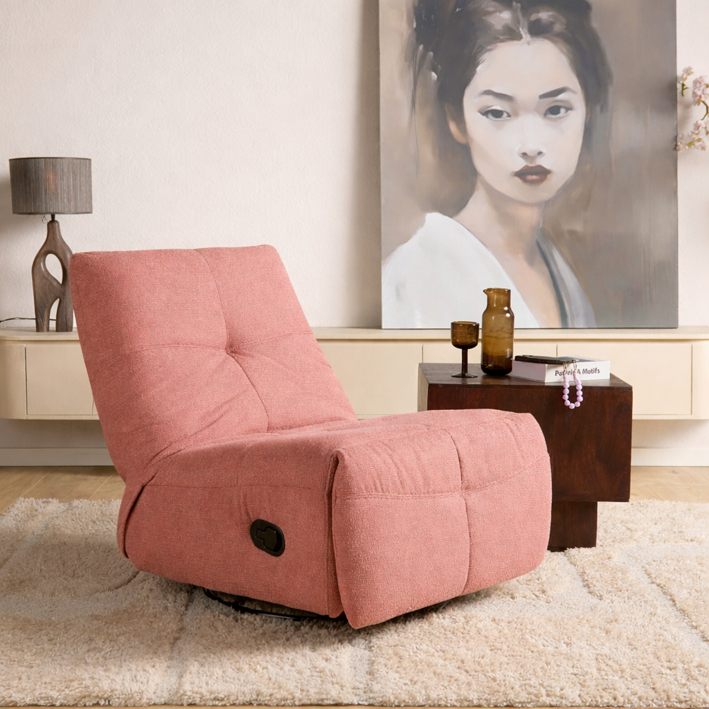 Relaxfauteuil Lazy Roze