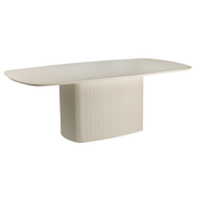Eetkamertafel Corbetta – Beige – 260 x 120 x 120 cm | Tower Living