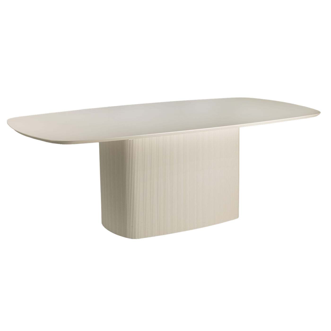 Eetkamertafel – Corbetta – Beige – 200 x 110 x 77 cm – Tower Living