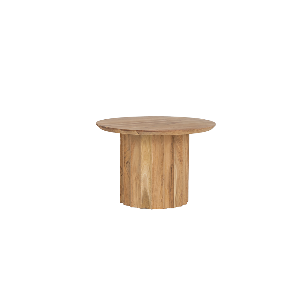 Salontafel – Crotone – Naturel – 90 x 90 x 35 cm – Tower Living