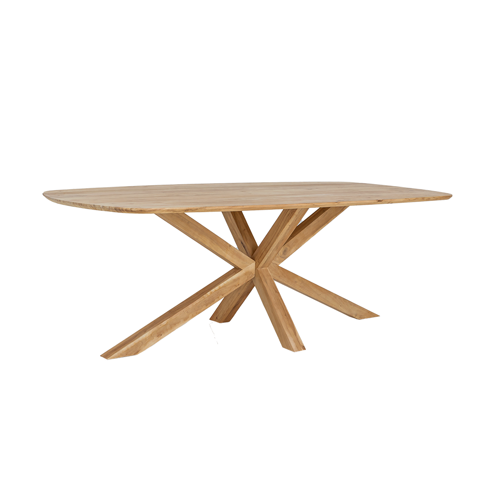 Eetkamertafel – Crotone – Naturel – 260 x 110 x 77 cm – Tower Living