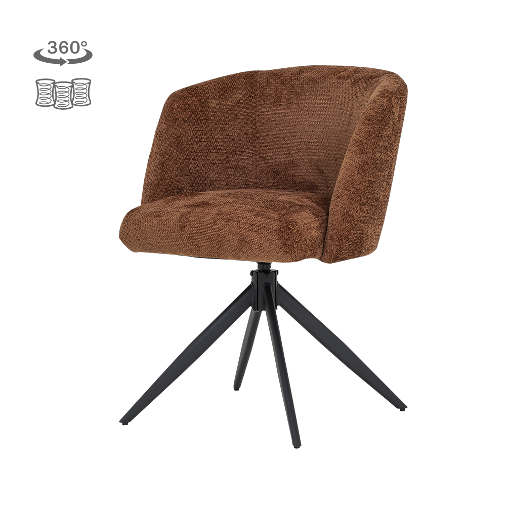 Armstoel – Cuvio – Bruin – Tower Living