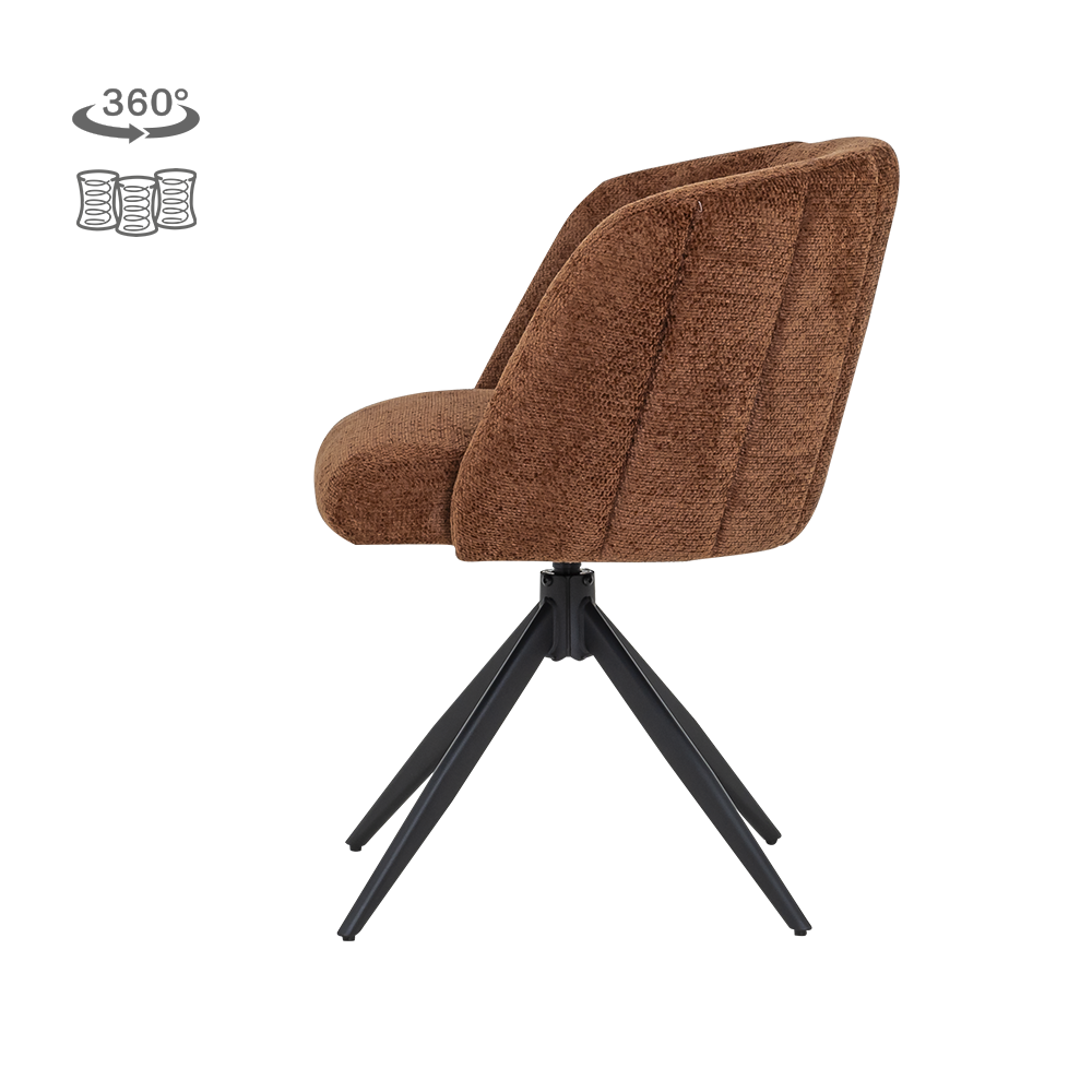 Armstoel – Cuvio – Bruin – Tower Living