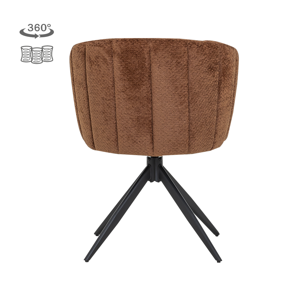 Armstoel – Cuvio – Bruin – Tower Living