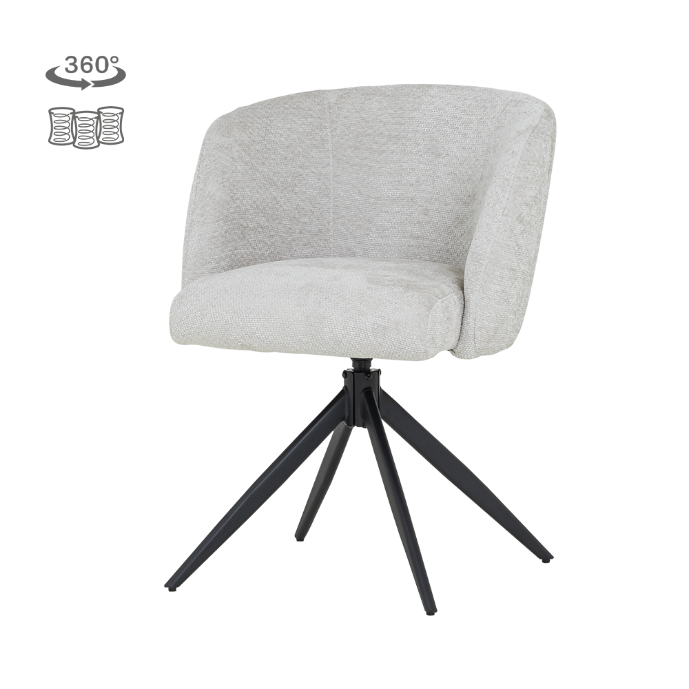 Armstoel – Cuvio – Beige – Tower Living