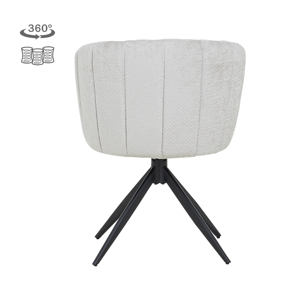 Armstoel – Cuvio – Beige – Tower Living