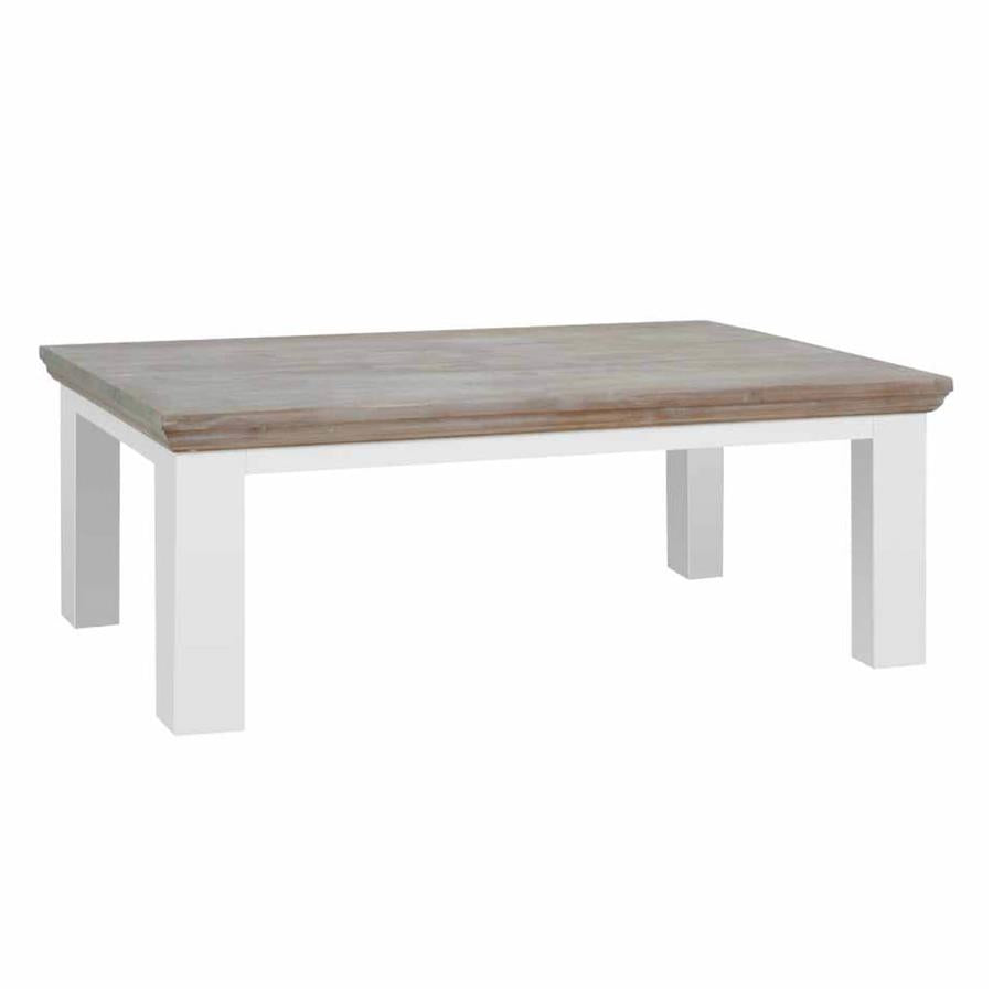 Salontafel – Fleur – Wit – 130 x 75 x 45 cm – Tower Living