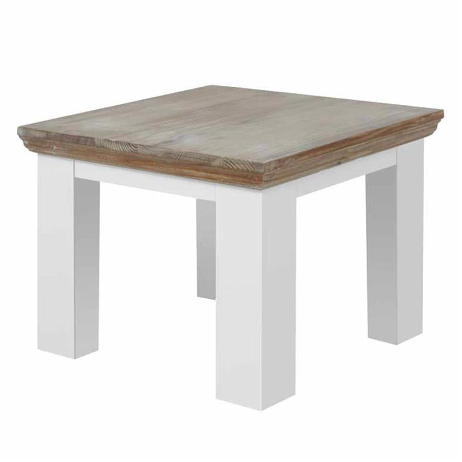 Bijzettafel – Fleur – Wit – 60 x 60 x 45 cm – Tower Living