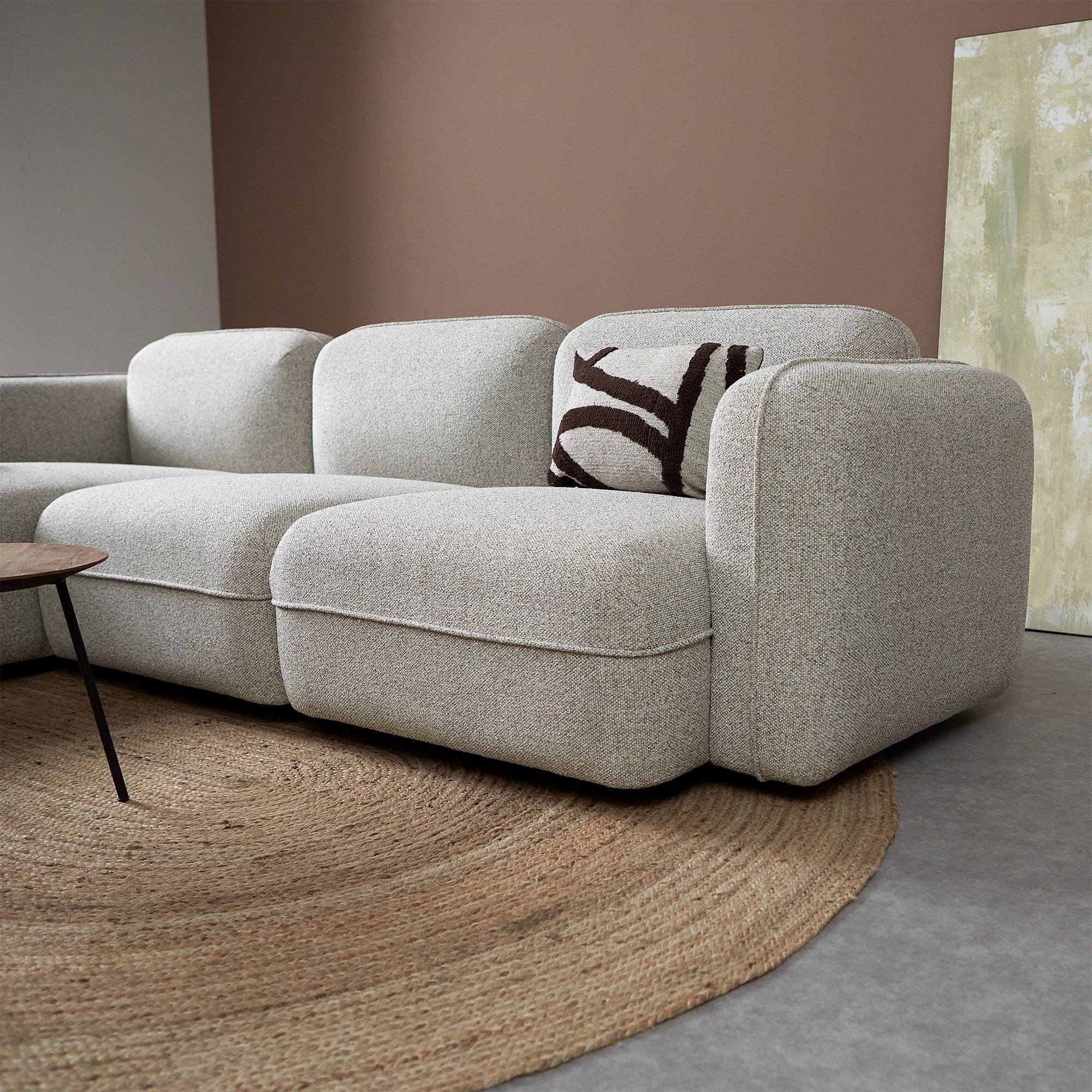 DROP Hoekbank met chaise longue links - Serenity 03