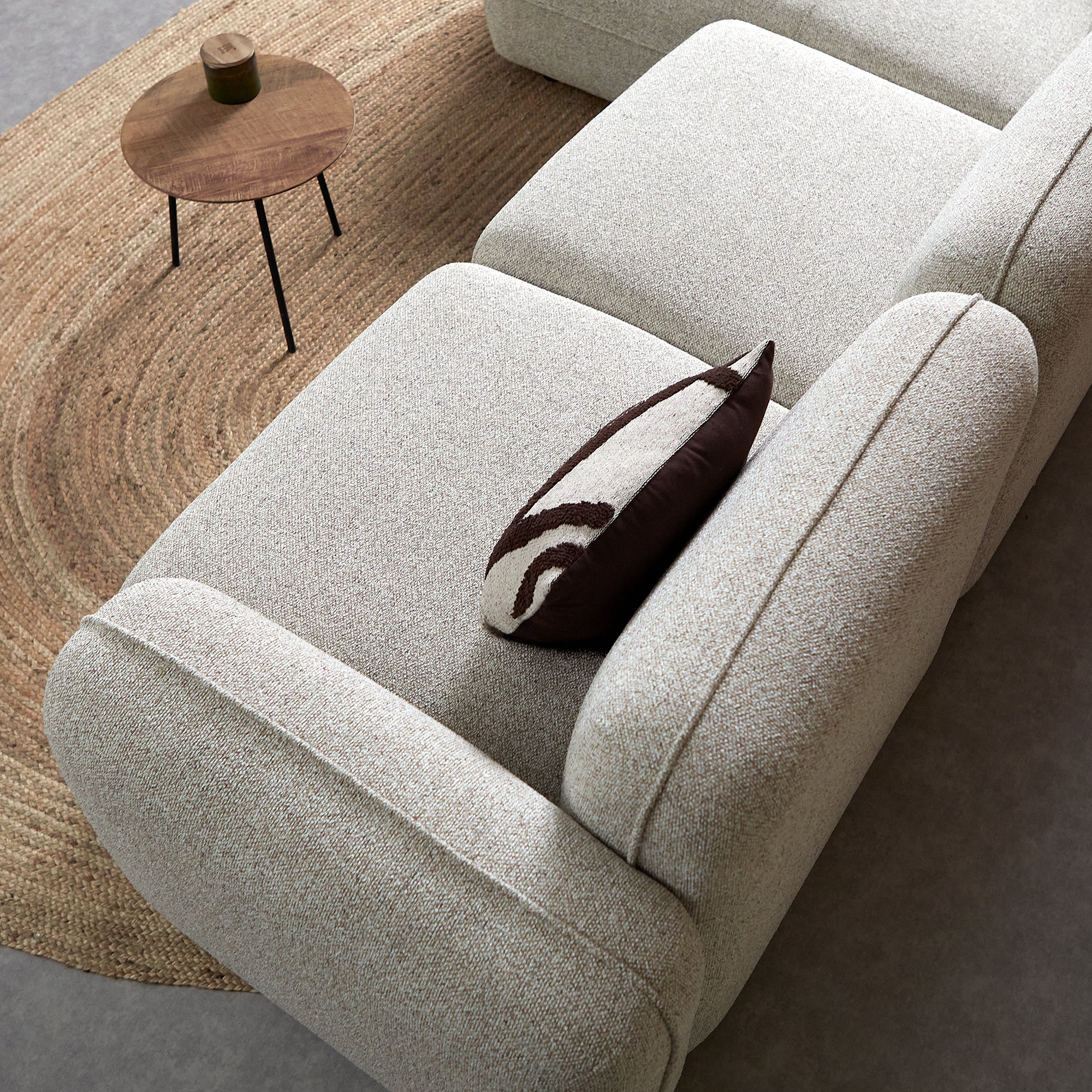 DROP Hoekbank met chaise longue links - Serenity 03