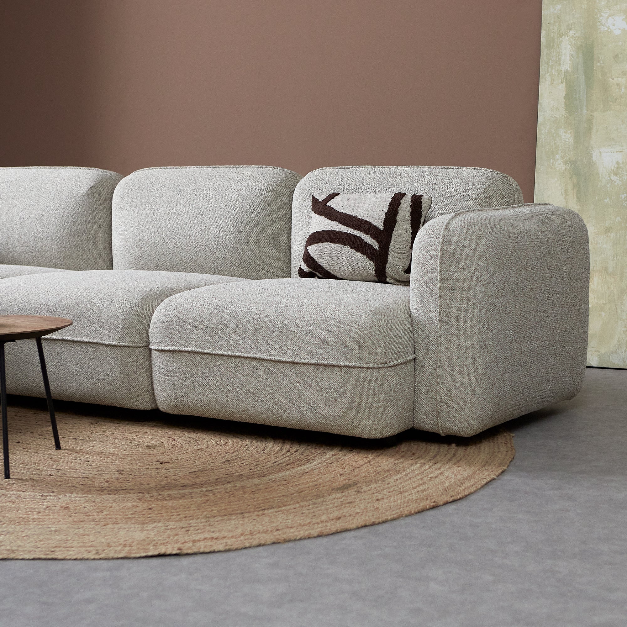 DROP Hoekbank met chaise longue links - Serenity 03