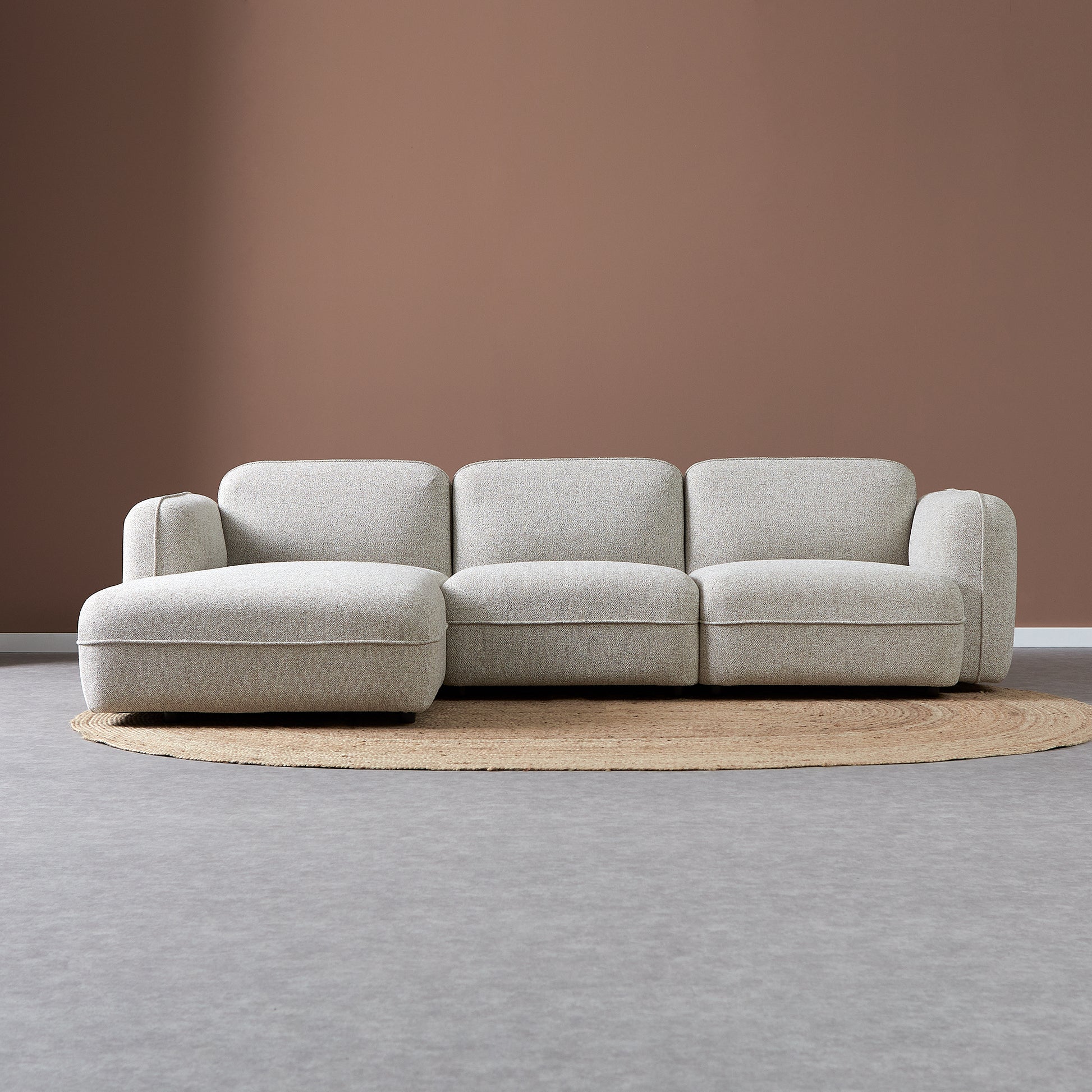 DROP Hoekbank met chaise longue links - Serenity 03