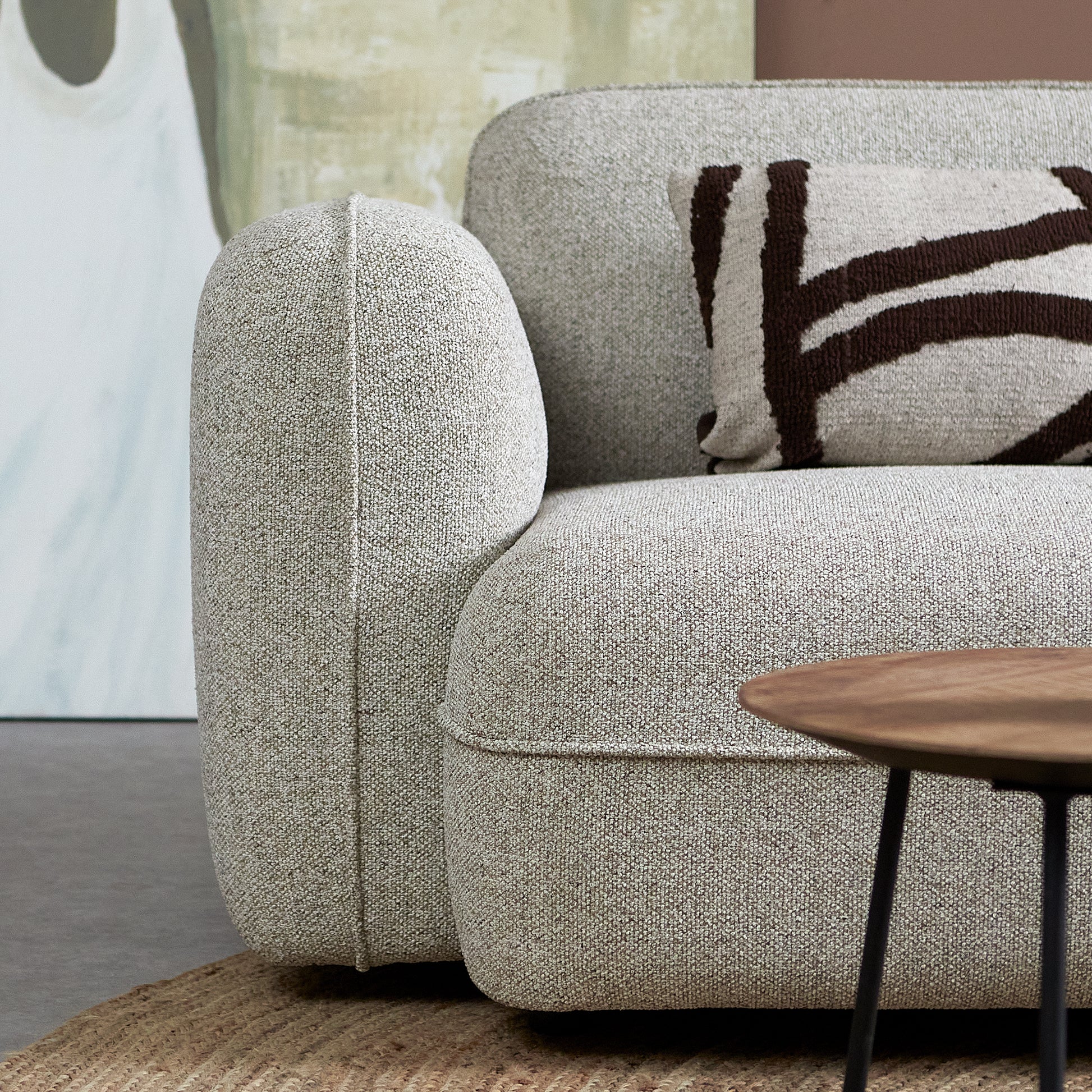 DROP Hoekbank met chaise longue rechts - Serenity 03