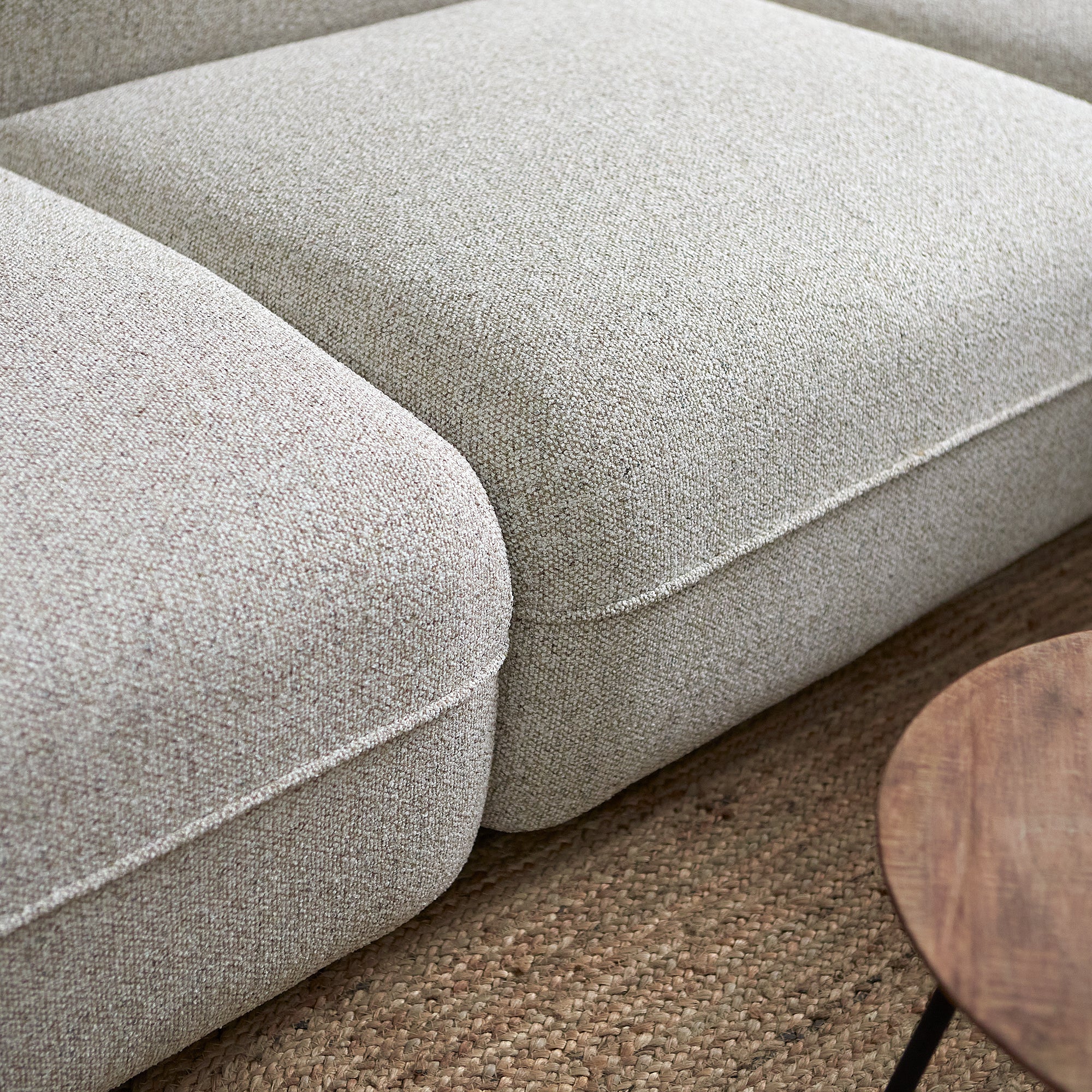 DROP Hoekbank met chaise longue rechts - Serenity 03