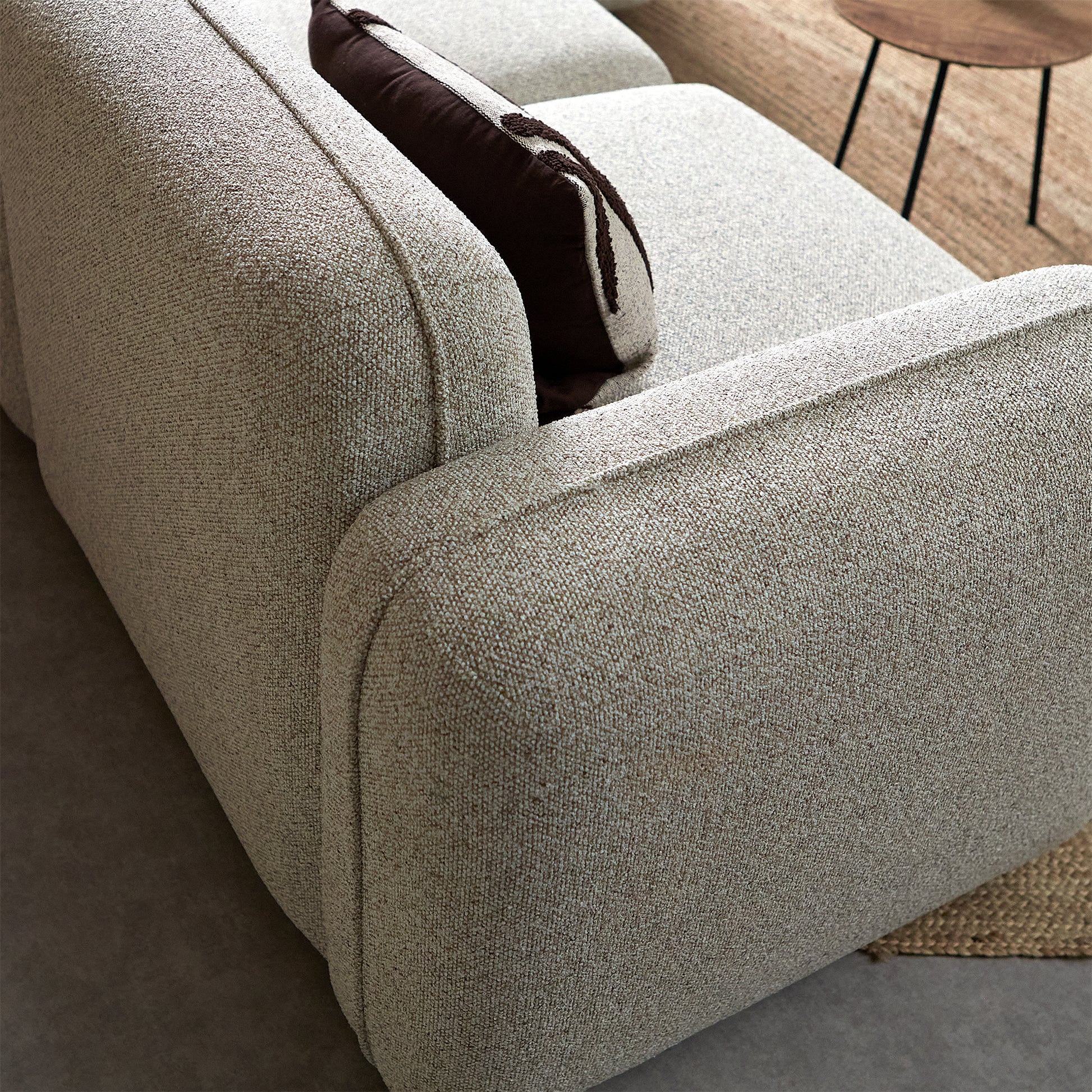 DROP Hoekbank met chaise longue rechts - Serenity 03