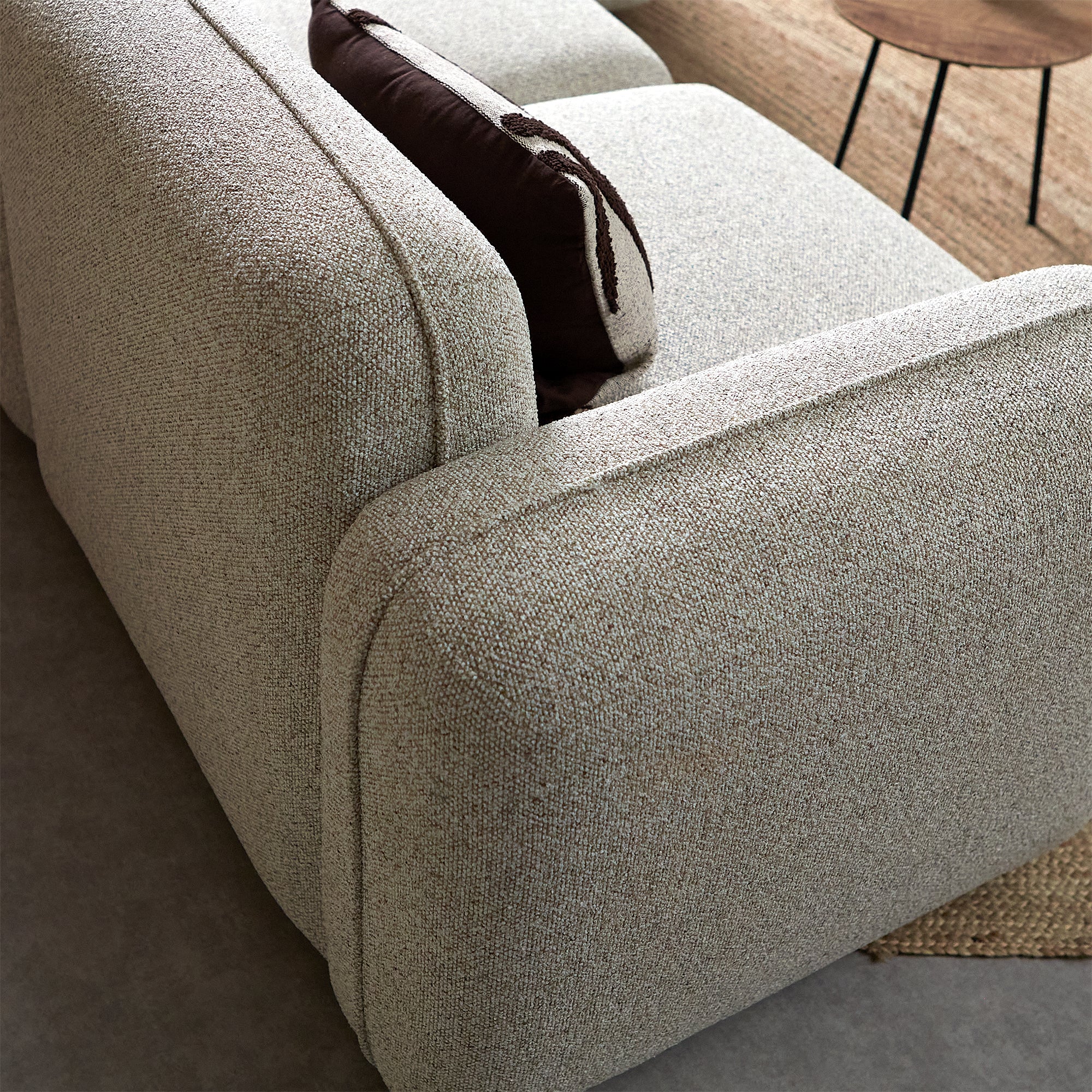 DROP Hoekbank met chaise longue rechts - Serenity 03