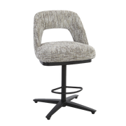 Barstoel Caldes – Grijs – 57 x 96 cm | Tower Living