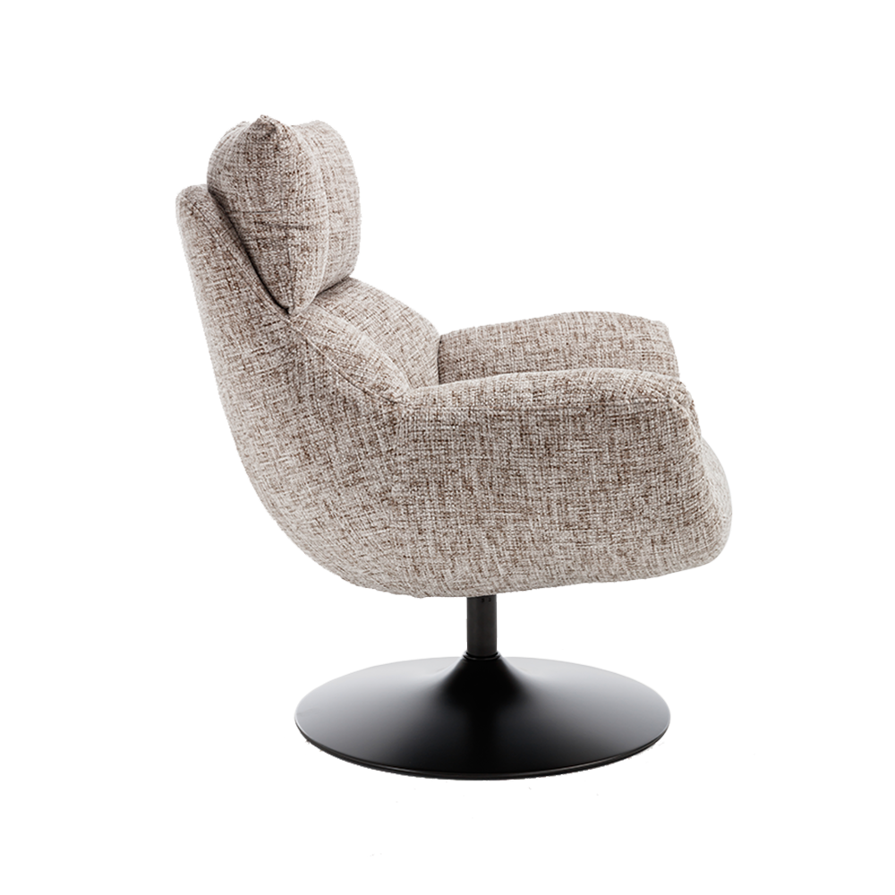 Fauteuil – Force – Beige/Bruin – Tower Living