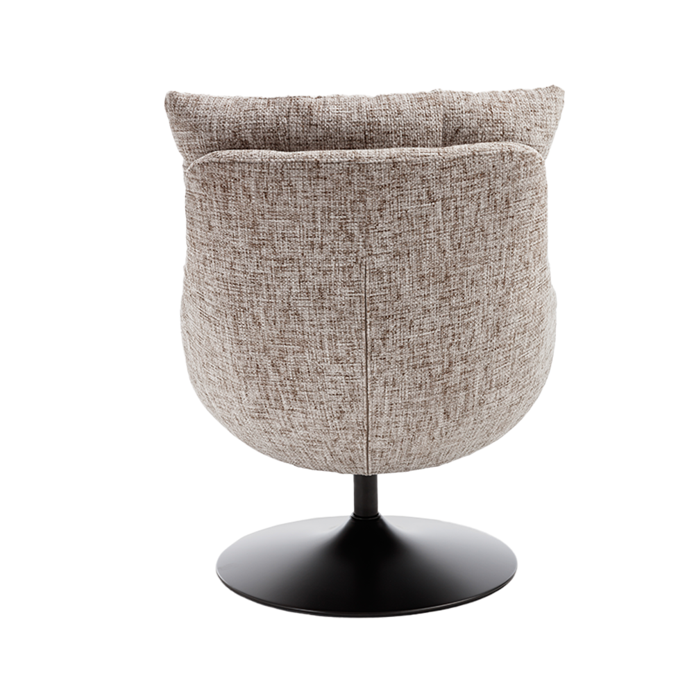 Fauteuil – Force – Beige/Bruin – Tower Living
